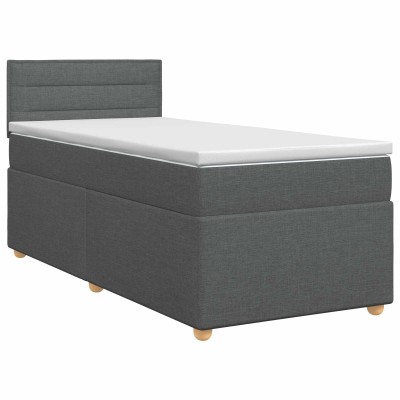 Spring bed with mattress...