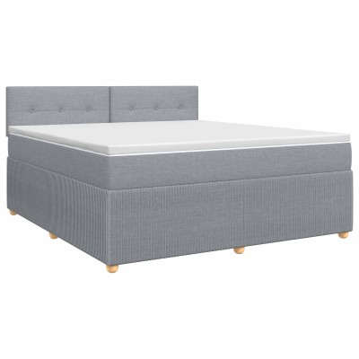 Spring bed with mattress...