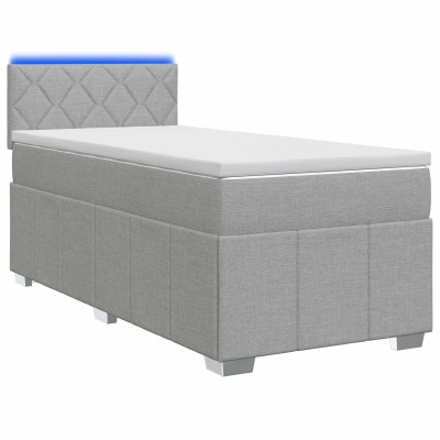 Spring bed with mattress...