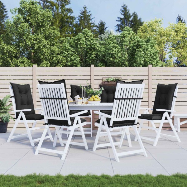 Set of high back chair pillows 6 pcs. Polyester