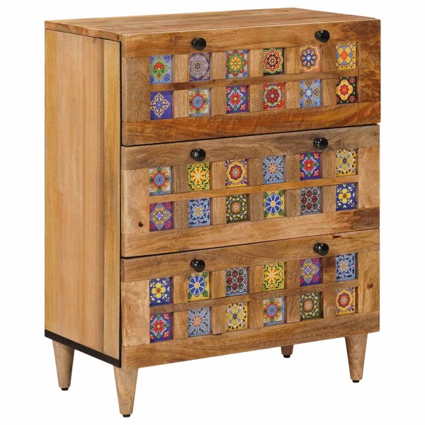 Kabala Natural 60 x 33 x 75 cm Solid mango wood