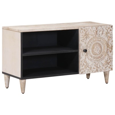 TV cabinet with shelf White...