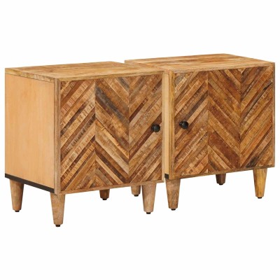 Bedside table 2 pcs. Brown...