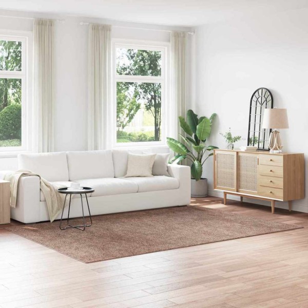 Non-slip pile carpet Brown 200 x 290 cm PP