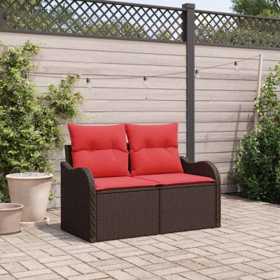 Garden sofa with pillow 121...