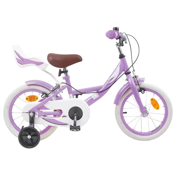 Children's Bicycle 12 Inches for 2-4 year olds Violet