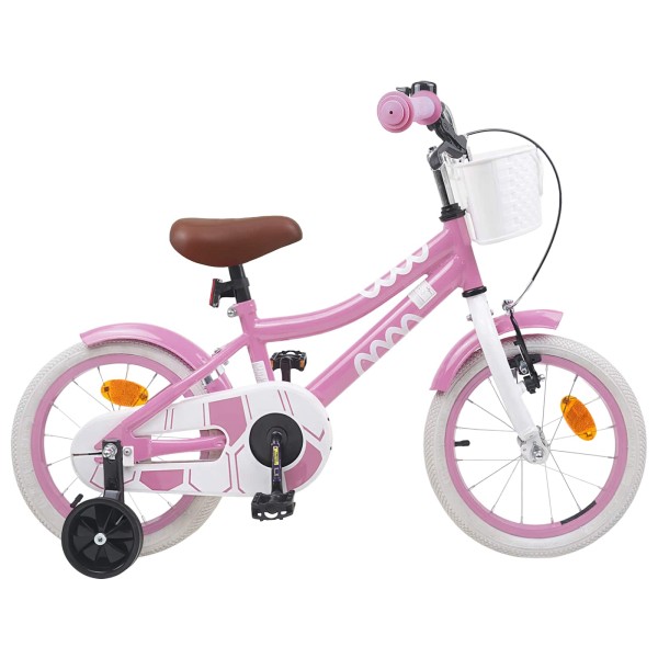 Children's Bicycle 16 Inches for 4-6 year olds Light pink