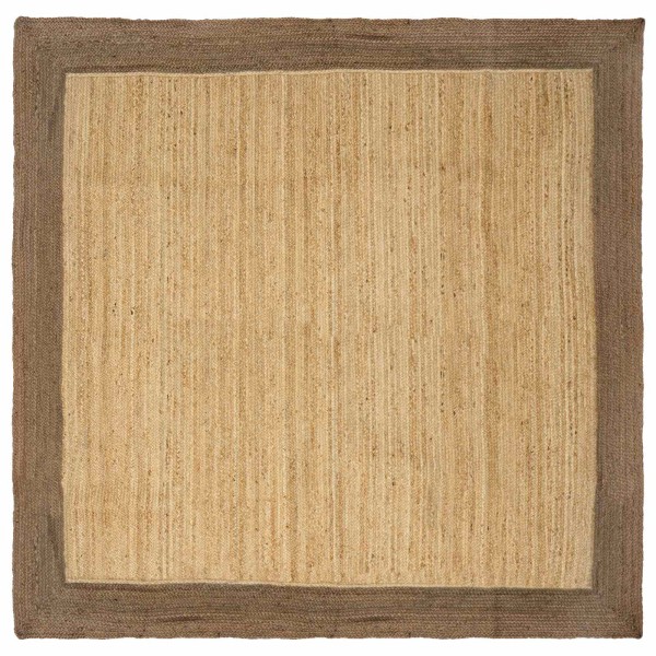 Area rugs Gray 200 x 200 cm Jute