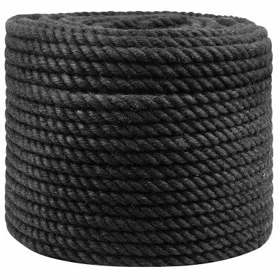 Jute rope 12 Black 100%...
