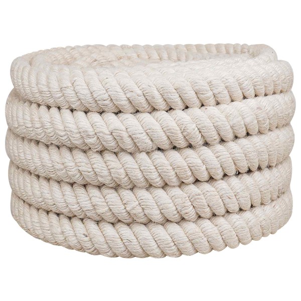 Jute rope White 100% Tossa jute