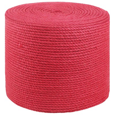 Jute rope Red 100% Tossa jute
