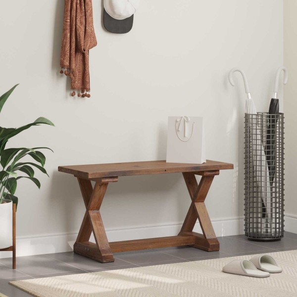 bench Natural 85 x 35 x 46 cm Solid wood