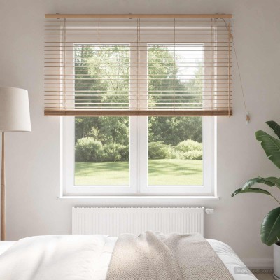 Venetian blinds Oak look...