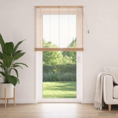 Venetian blinds Oak look...