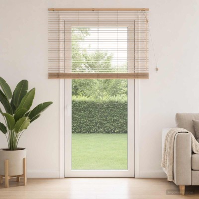 Venetian blinds Oak look...