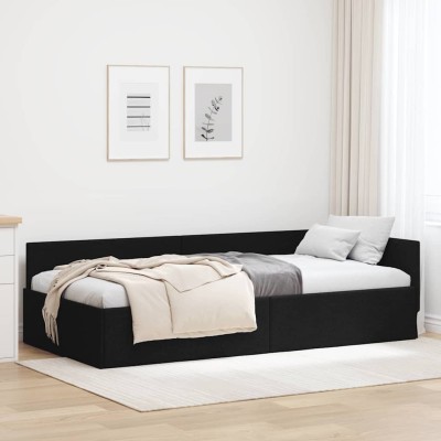 Corner bed frame Black 100...