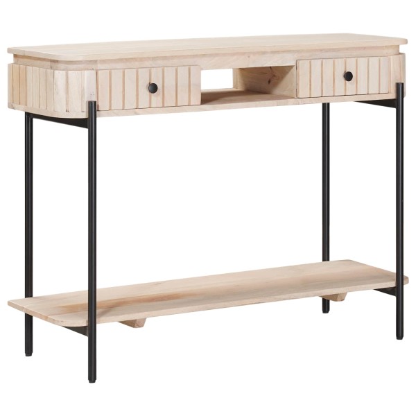 Handmade end table White 100 x 30 x 76 cm