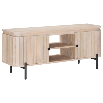 TV cabinet with shelf and...