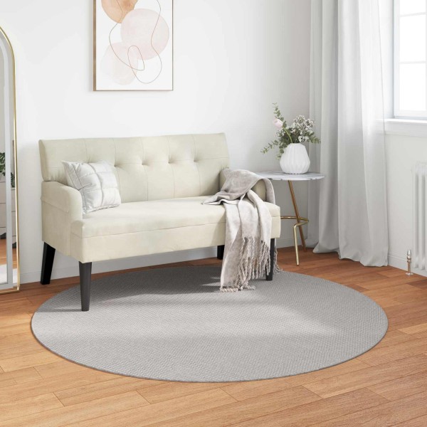Area rugs LUGO Cream and gray Ø 200 CM