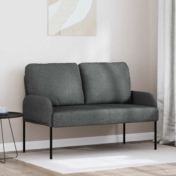 Sofas with pillows 110cm Dark gray plywood