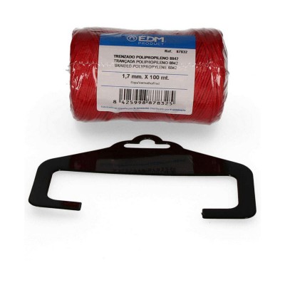 Braided rope EDM 87832 Red...