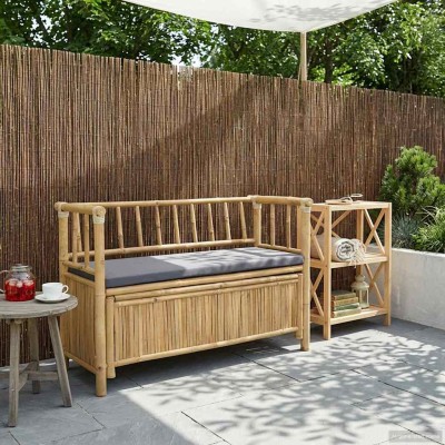Garden Storage Bench 110 x...