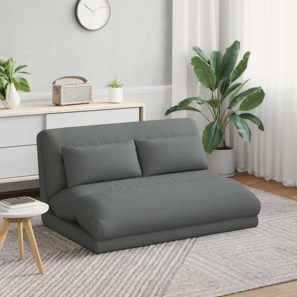 Adjustable floor armchair Dark gray Fabric