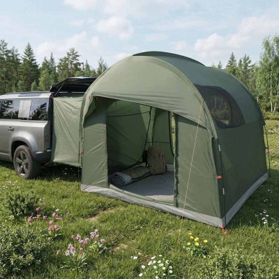 Rear tent with rain shield,...
