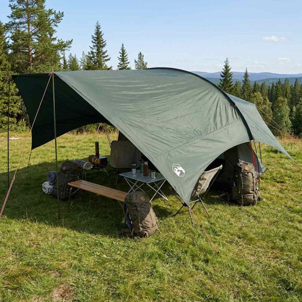 Camping awning, waterproof Army Green