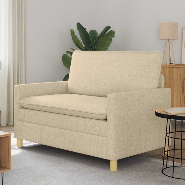 Sofa Kreminė 126 x 81 x 87,5 cm Audinys
