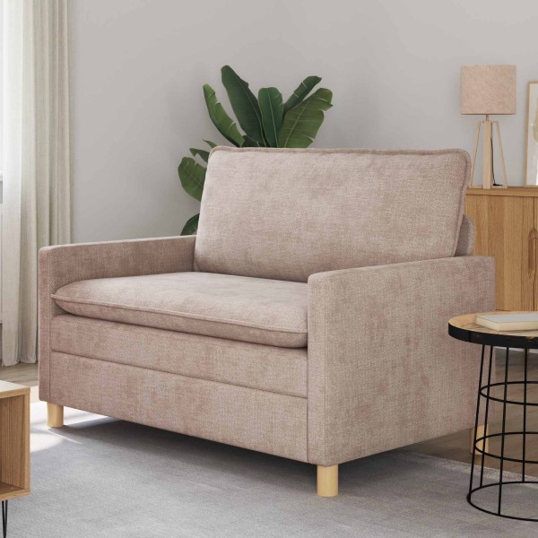 Sofa Sand 126 x 81 x 87.5 cm Polyester