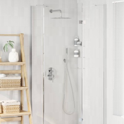 Built-in shower system...