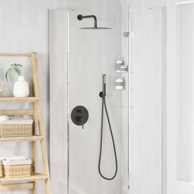 Built-in shower system...