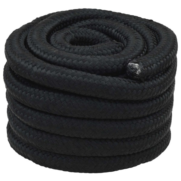Boat rope 50 m 3 Black PP