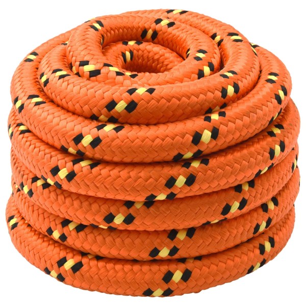 Boat rope 6 mm 10 m Orange
