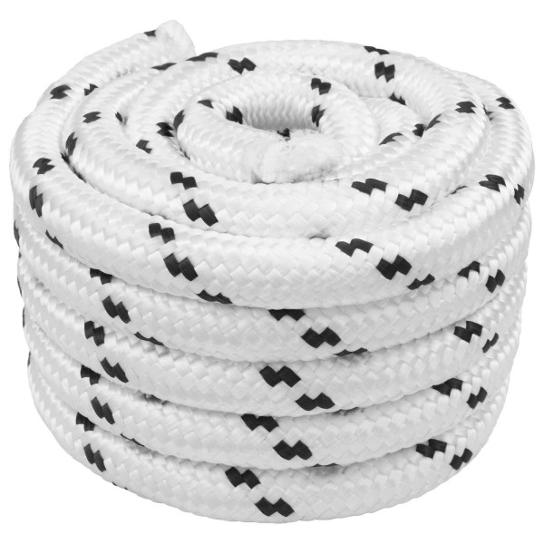 Boat rope White 50 m Polyester