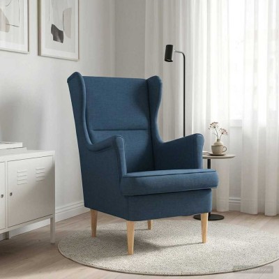 armchair Blue fabric