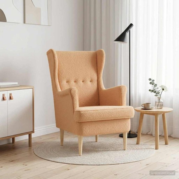 Armchair Sand Bouclé