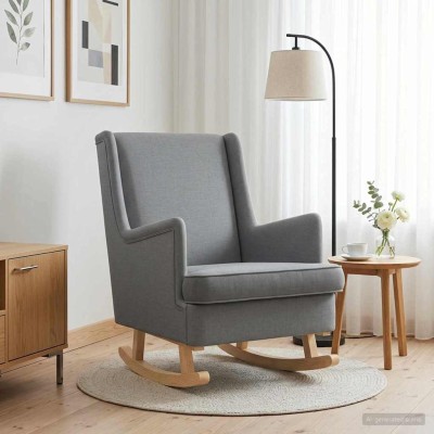 Rocking chair Light gray...
