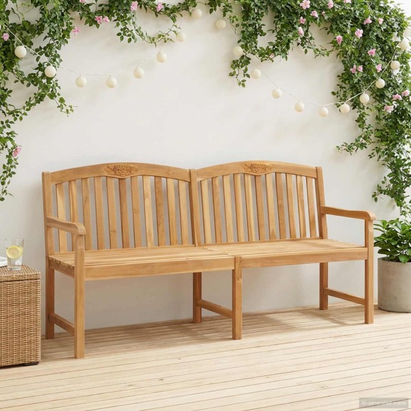 Handmade rose bench 150 x 60 x 90 cm Solid wood