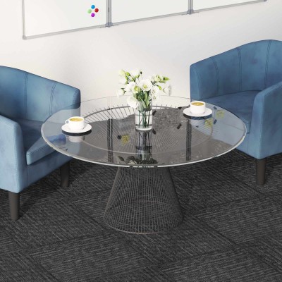 Carpet tile Charcoal gray...