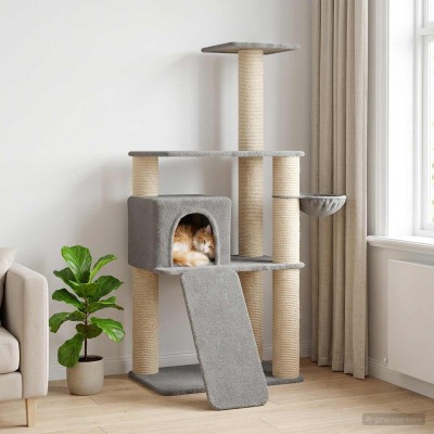 Cat tree with sisal scrub...