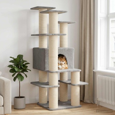 Cat tree with sisal scrub...