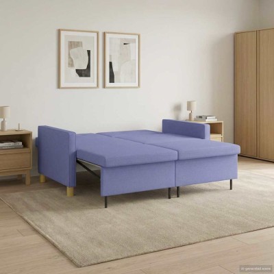 Pull-out sofa-bed Denim...