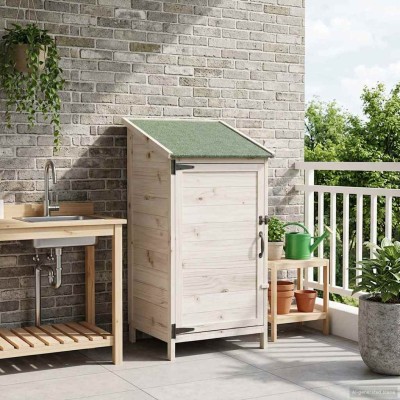Garden Storage White 59 x...