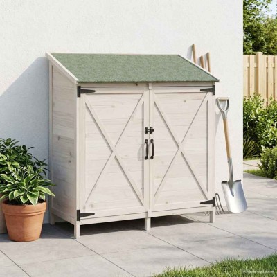Garden Storage White 106 x...