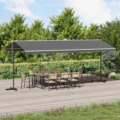 Open awning Gray 6 x 3 m...