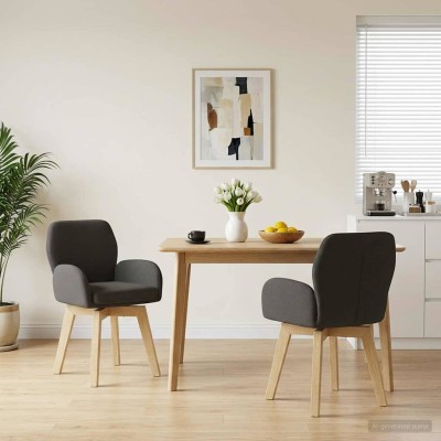 Swivel dining chairs 2 pcs....