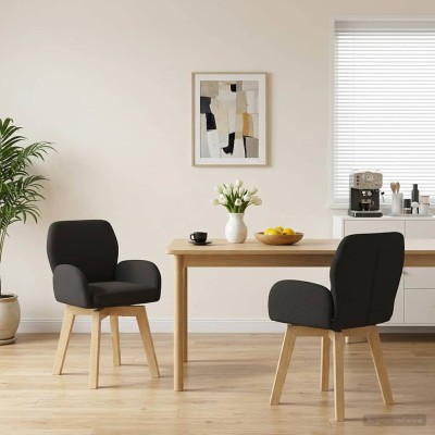 Swivel dining chairs 2 pcs....