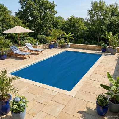 Solo pool curtain heavy...